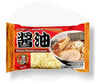 Authentic Shoyu Ramen package with fresh noodles and soup for home - Yamachan Ramen